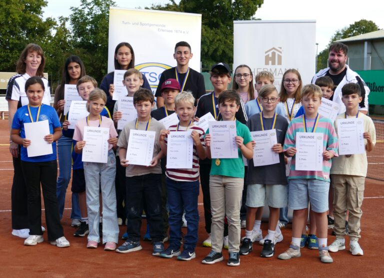 Saisonabschluss der TSGE Tennisabteilung